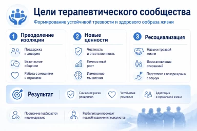 Терапевтическое сообщество в Ишиме